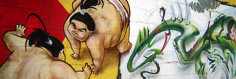 sumo-mural